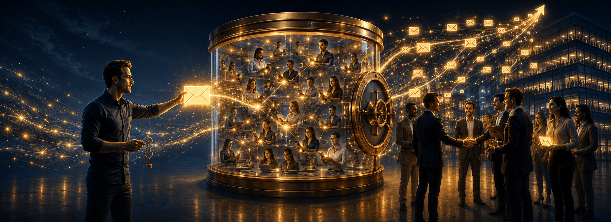 Building a captive email audience